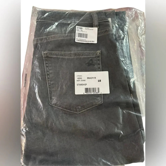 NWT DL1961 Brady Jeans in Starship Gray jeans multiple sizes - Picture 6 of 7